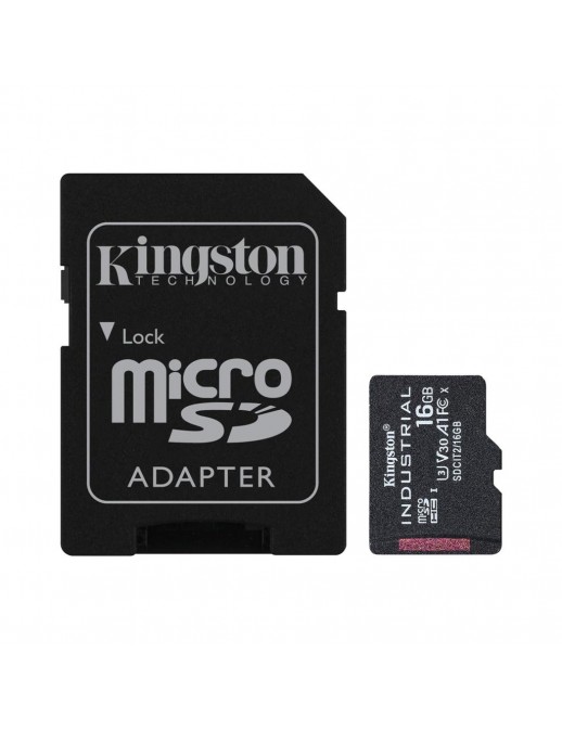 SDCIT2/16GB KT 16GB microSDHC Ind C10+ adp