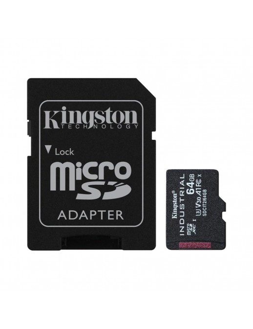 SDCIT2/64GB KT 64GB microSDXC Ind C10 +adp