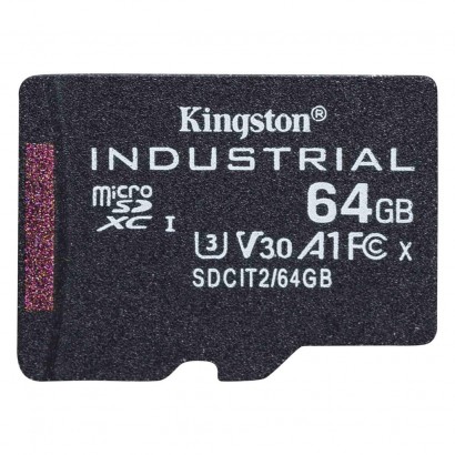 KT 64GB mSDXC Ind C10 noadapt