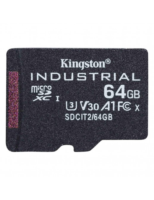 SDCIT2/64GBSP KT 64GB mSDXC Ind C10 noadapt