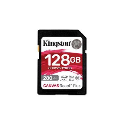 KT 128GB SDXC CanvasReact+