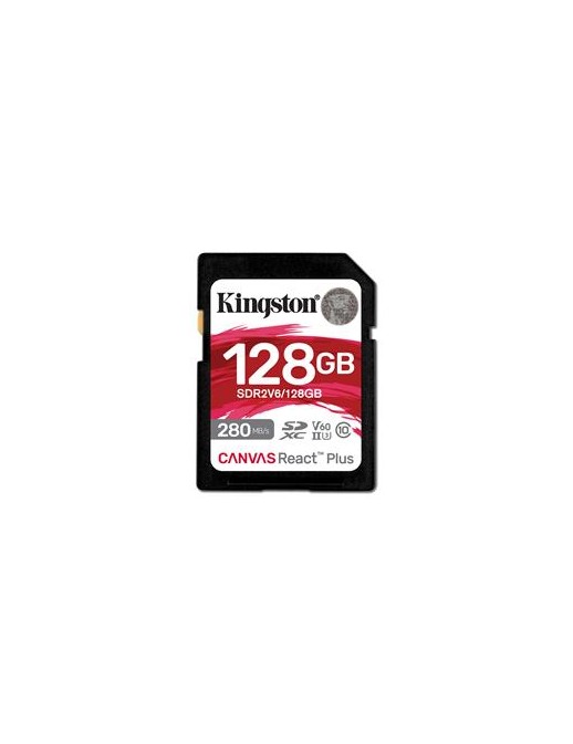 KT 128GB SDXC CanvasReact+