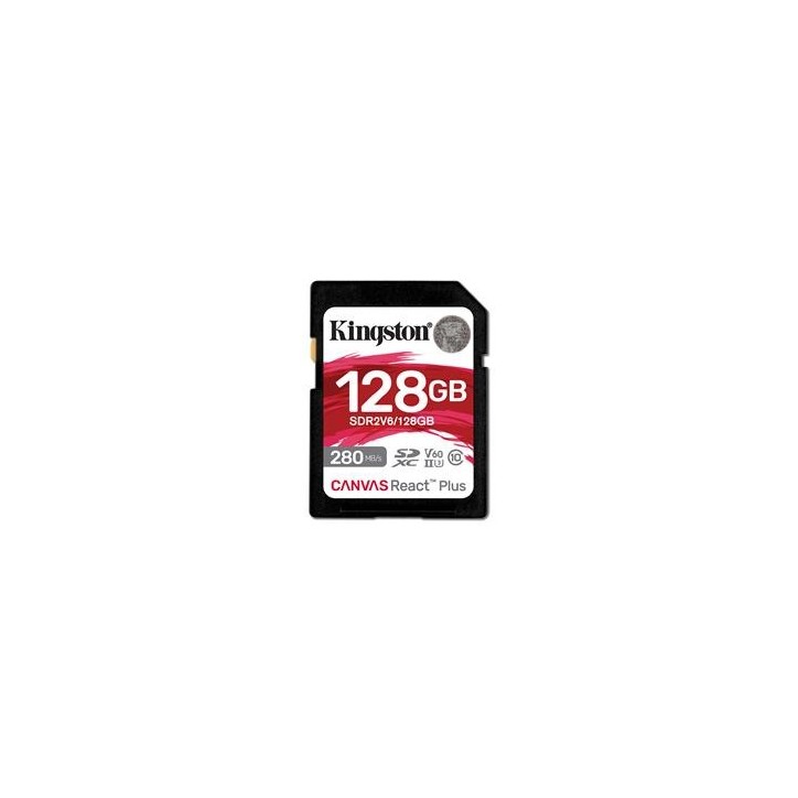 KT 128GB SDXC CanvasReact+