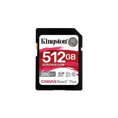 KT 512GB SDXC CanvasReact+