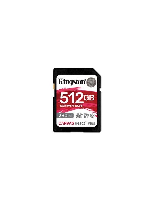 KT 512GB SDXC CanvasReact+