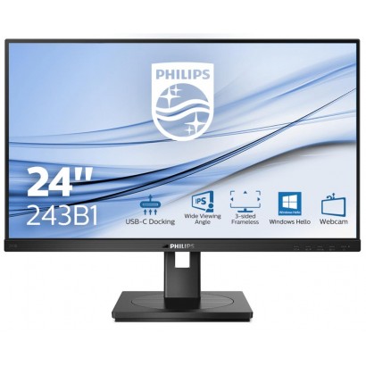 Philips Monitor 23.8" IPS WLED