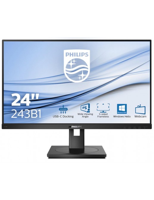 Philips Monitor 23.8" IPS WLED