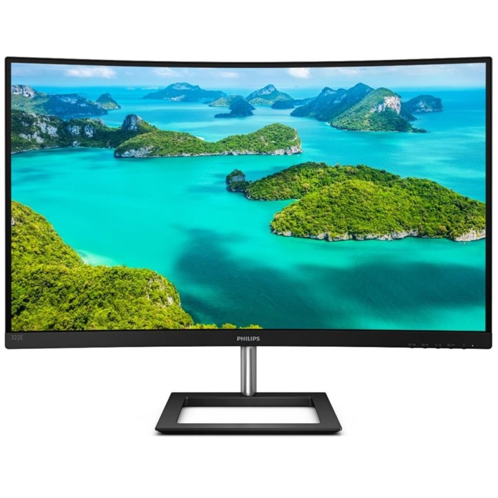Philips E Line 322E1C/00 LED Monitor Curvo 32" (31.5") Full HD Nero