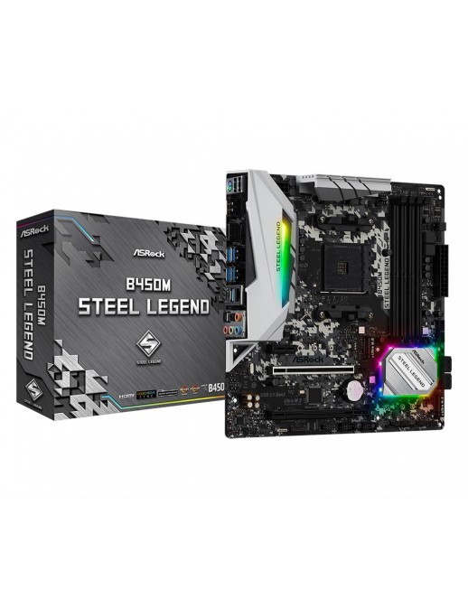 B450M STEEL LEGEND ASROCK B450M STEEL LEGEND