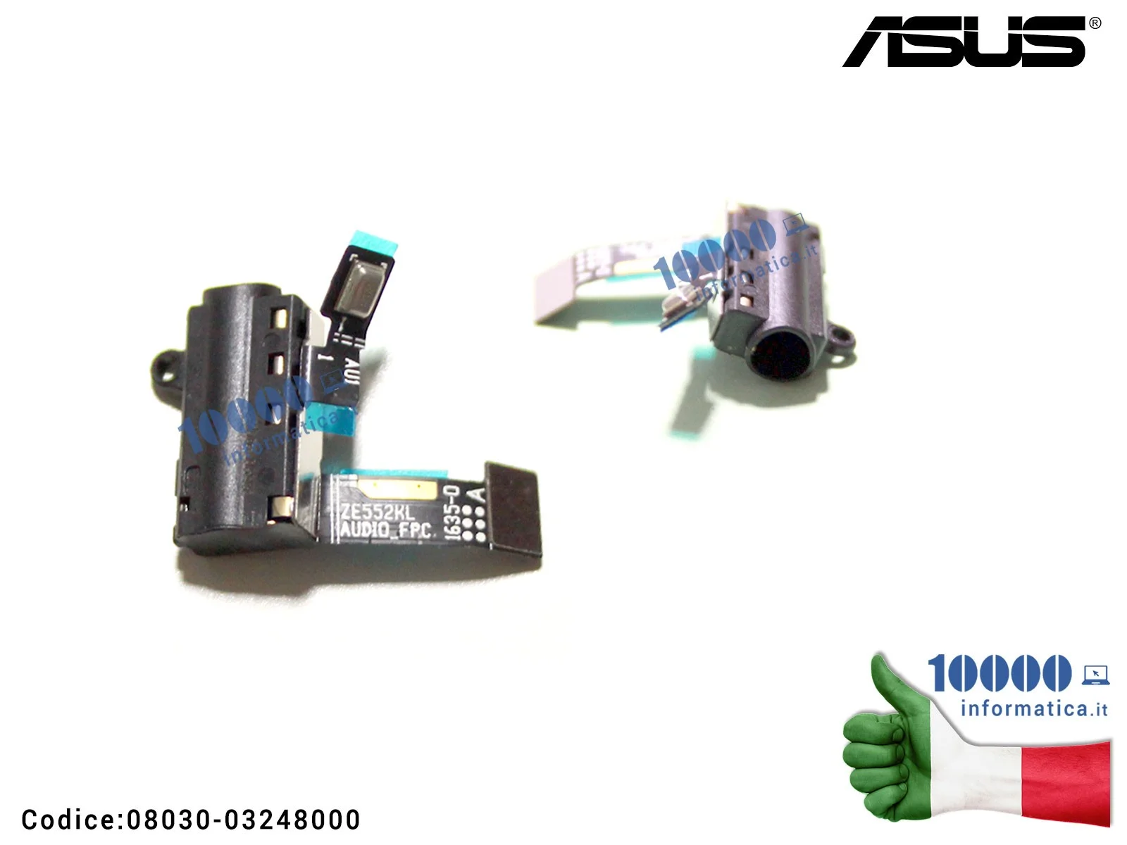 08030-03248000 Connettore Audio ASUS ZenFone 3 ZE552KL (Z012D) (Z012S) ZE520KL (Z017D) 08030-03248000 Connettore Audio ASUS ZenFone 3 ZE552KL (Z012D) (Z012S) ZE520KL (Z017D)