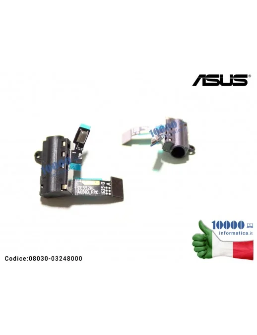 08030-03248000 Connettore Jack Audio ASUS ZenFone 3 ZE552KL (Z012D) (Z012S) ZE520KL (Z017D) 08030-03248000