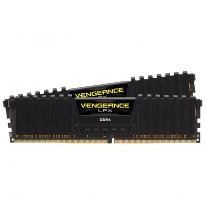 16GB 2x8GB DDR4 3000 Black