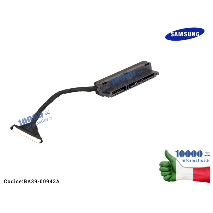 Cavo Hard Disk HDD SAMSUNG NP200A5B NP300V4A NP300V5A NP400B4B NP700G7A NP370R5E NP370R4E (SATA)