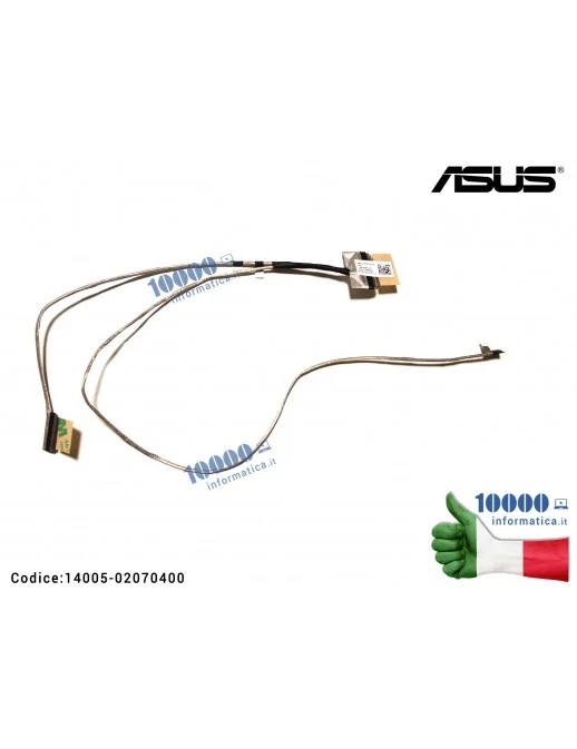 14005-02070400 Cavo Flat LCD ASUS ZenBook [FHD] UX310UA UX310UQ (Full-HD) 1422-02EN0AS 1422-02EU0AS