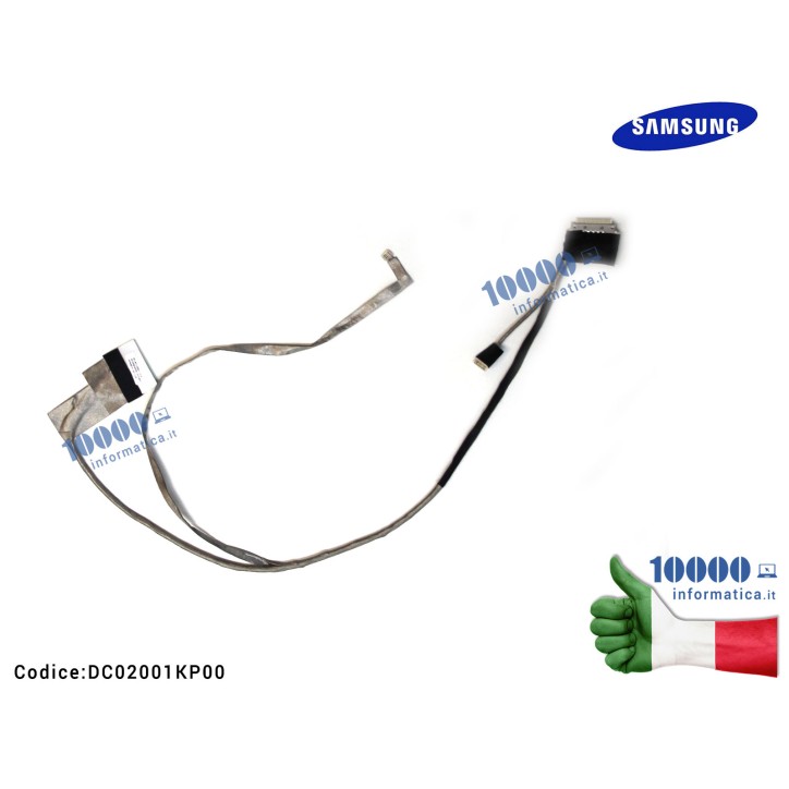 Cavo Flat LCD SAMSUNG NP350E7C NP355E7C 17.3 DC02001KP00