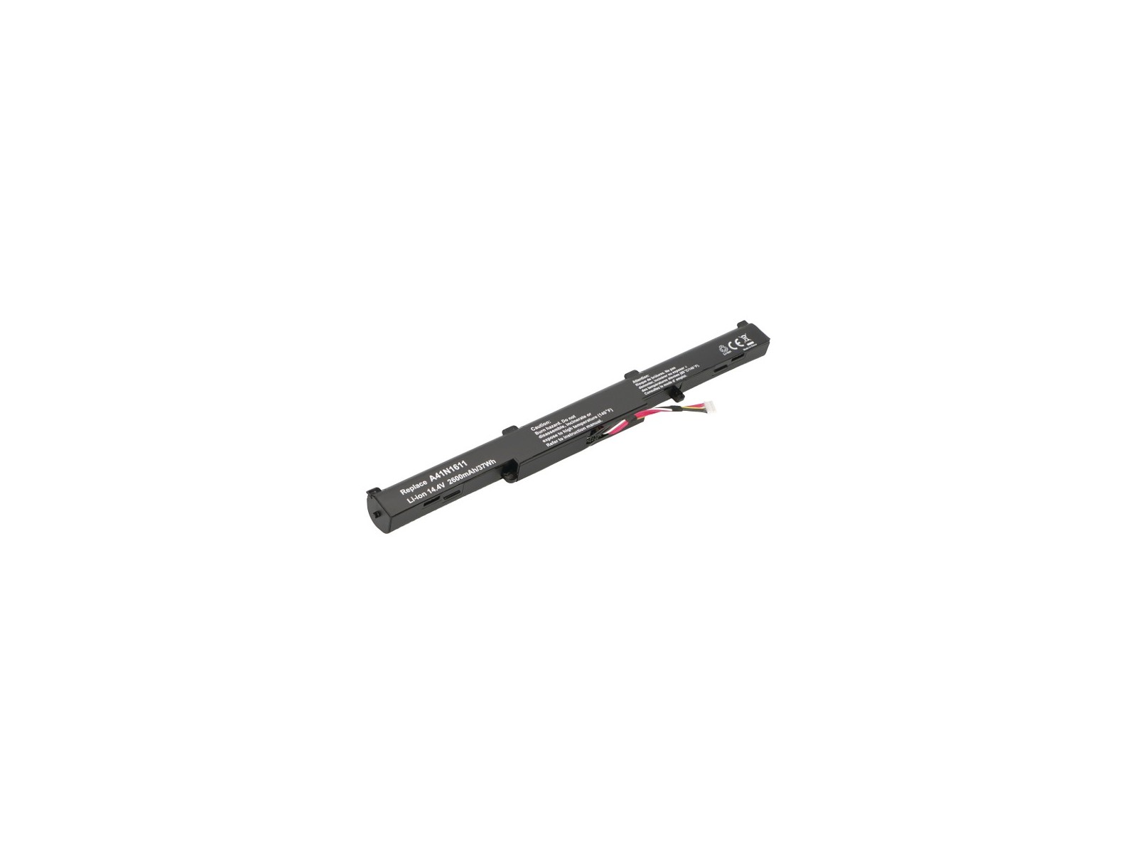 2P-0B110-00470100 2P-0B110-00470100 Batteria 14.4V 2600mAh Asus GL553VD 2P-0B110-00470100 2P-0B110-00470100 Batteria 14.4V 2600mAh Asus GL553VD