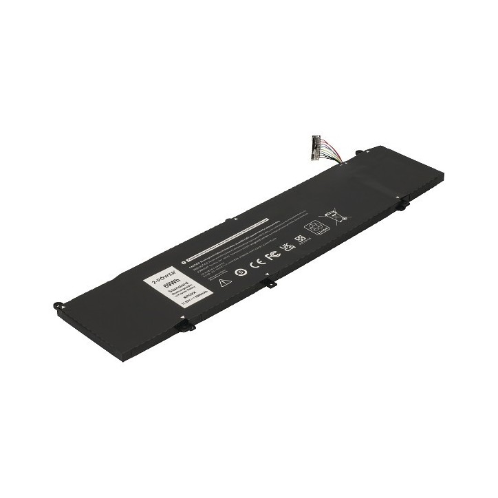 2P-1F2NN Batteria 11.55V 6000mAh Dell Alienware M15
