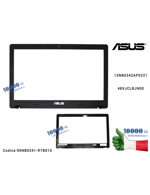 90NB0341-R7B010 Cornice Display Bezel LCD ASUS X551 X551C X551CA X551M X551MA F551 F551C F551CA F551M F551MA 13NB0342AP0221 4...