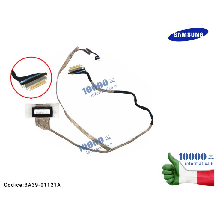 Cavo Flat LCD SAMSUNG NP305E5A NP305E4A NP300V5A-A05 BA39-01121A