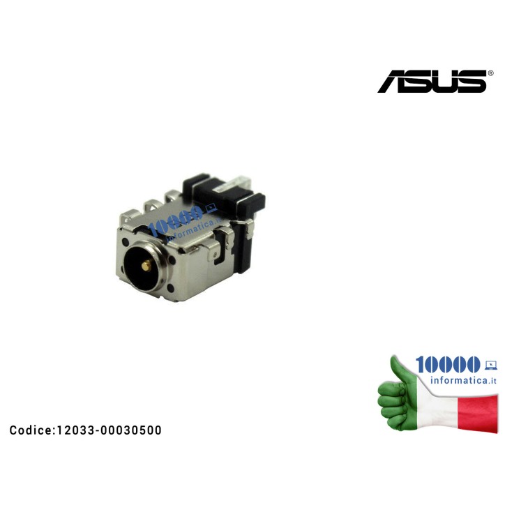 Connettore Di Alimentazione DC Power Jack PJ981 [3P] ASUS VivoBook Max X541 X541NA X541SA X541UA X542BP X542UF TP501U TP501UB TP