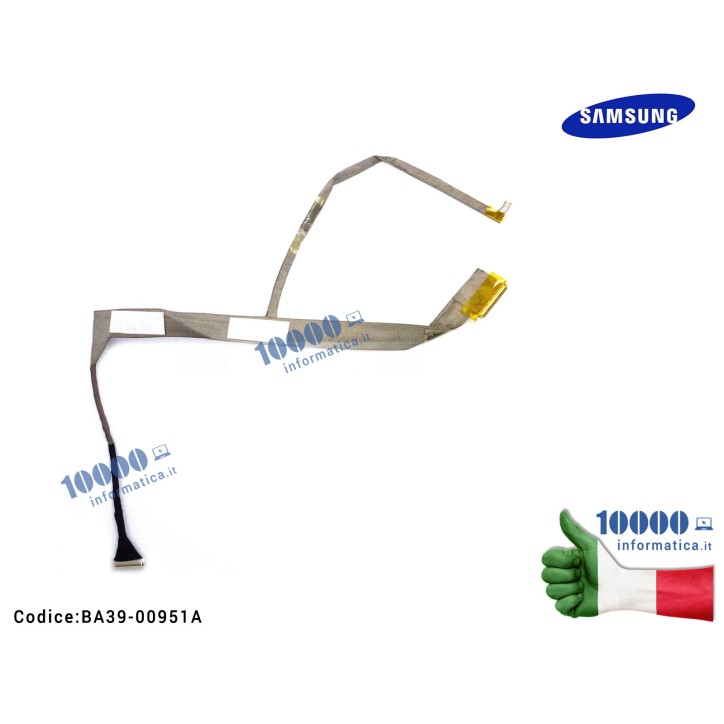 Cavo Flat LCD SAMSUNG R528 R530 R538 R540 R580 R523 R525 BA39-00932A BA39-00951A