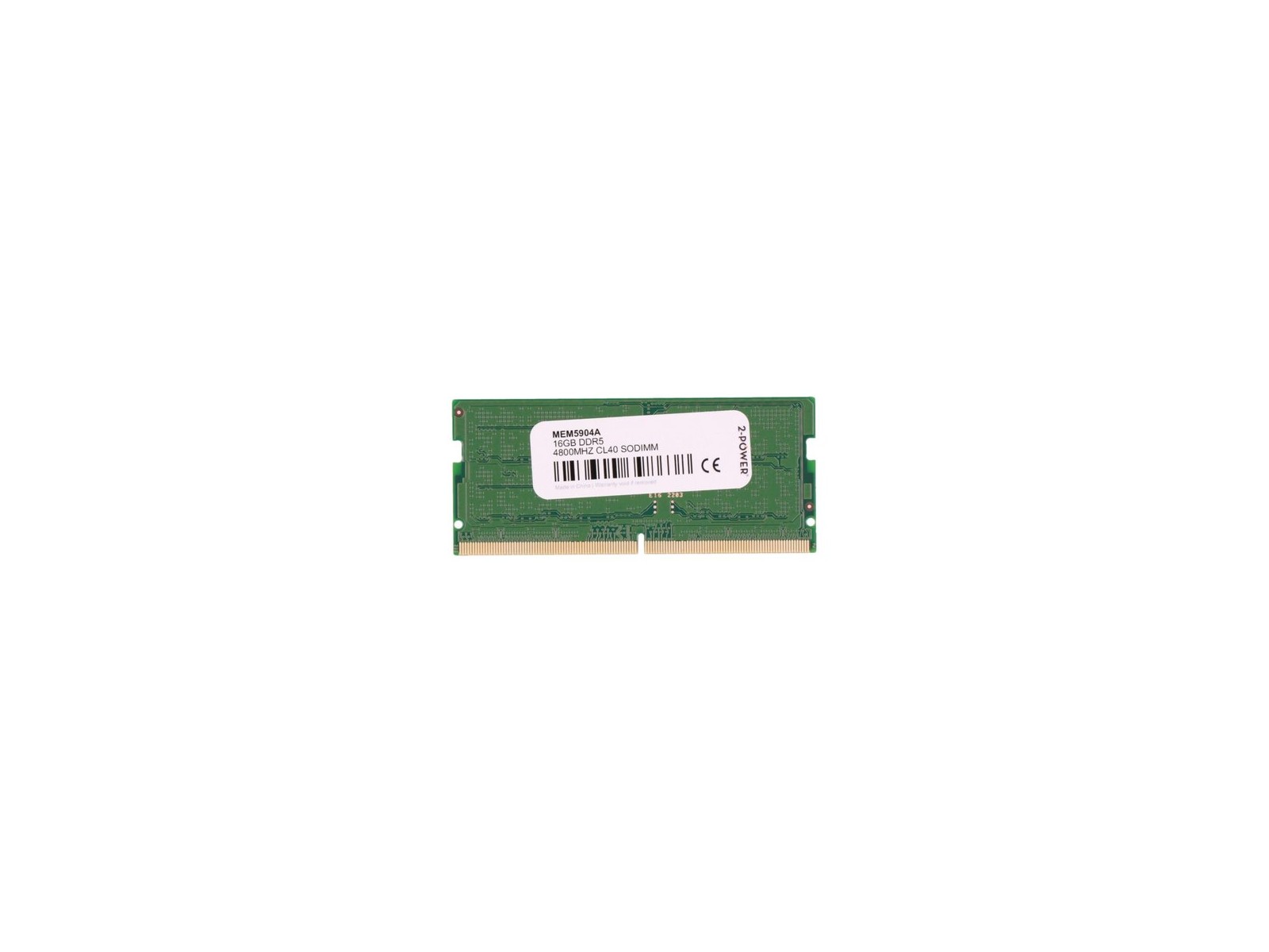 2P-4M9Y5AA 2P-4M9Y5AA 16GB DDR5 4800MHz CL40 SoDIMM 2P-4M9Y5AA 2P-4M9Y5AA 16GB DDR5 4800MHz CL40 SoDIMM
