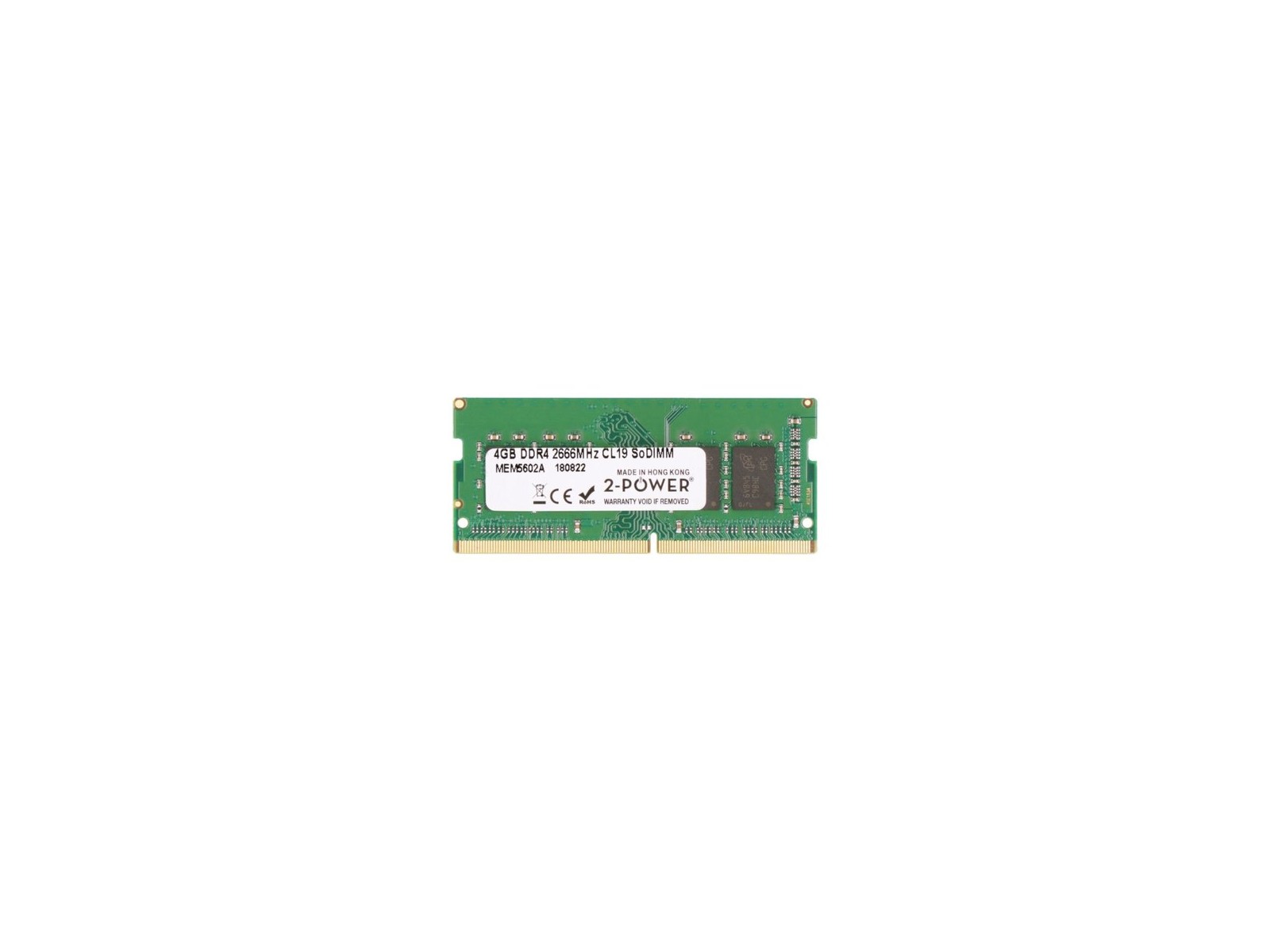 2P-5060634255448 2P-5060634255448 4GB DDR4 2666MHz CL19 SoDIMM 2P-5060634255448 2P-5060634255448 4GB DDR4 2666MHz CL19 SoDIMM