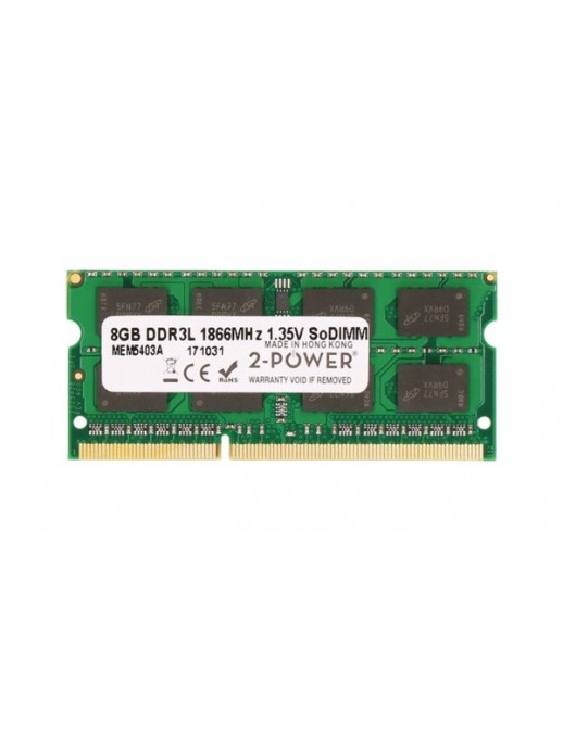 2P-5060634255813 2P-5060634255813 8GB PC3-14900 1866MHz 1.35V SODIMM