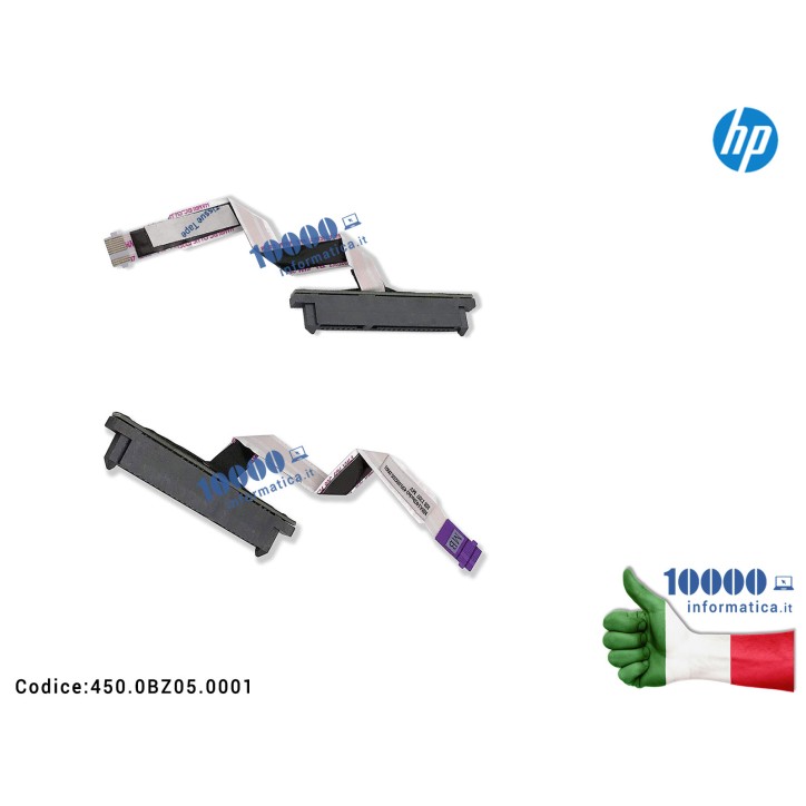 Cavo Connettore Hard Disk HDD SATA HP Pavilion X360 14-BA 14-BA104NL 14-BA100TX 14-BA104TX 14-BA048TX 14M-BA 14T