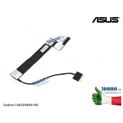 14G22500510Q Cavo Flat LCD ASUS Eee PC 1001PX 1422-00TJ000 1414-00TJ000 1001PQD 1001PXD 1005PXD R101 R101D R101X R105D