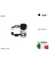 11304 Tasto Home [NERO] Pulsante Centrale APPLE iPhone 6 4,7'' 6G (A1549) (A1586) (A1589) Flex Cable Ribbon Button [NO TOUCH ID]