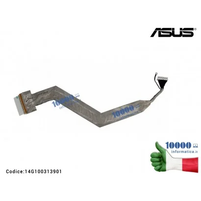 Cavo Flat LCD ASUS F50 F50GX F50Q F50Z F50SL F50SV X61 F50GX 15.6" (30 Pin)