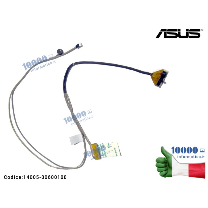 Cavo Flat Lcd Display per ASUS K56 K56C K56CM K56CA S56C A56C 14005-00600000 Cavo Flat LCD ASUS K56 K56C K56CM K56CA S56C A56C S56CM R505CM 14005-00600000 14005-00600100