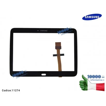 11274 Vetro Touch screen SAMSUNG Galaxy Tab 3 10,1'' (NERO) GT-P5200 GT-P5210 GT-P5220 MCF-101-0902-FPC