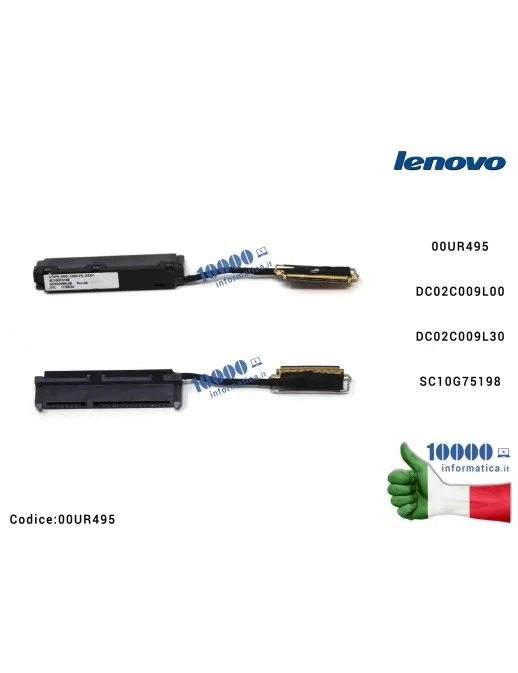 Cavo Connettore HDD SATA Per Notebook Lenovo – 30 Pin, 5C10S30212, NBX0001VD20, Per Ideapad 3 E V15 Serie
