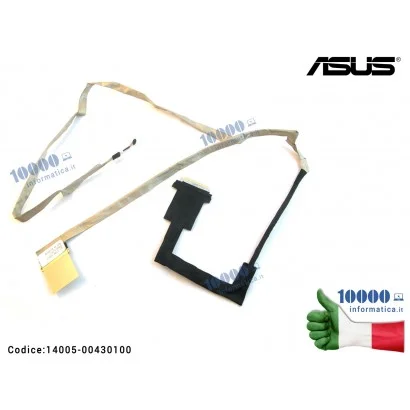 14005-00430100 Cavo Flat LCD ASUS X501 X501A X501U F501A DD0XJ5LC011 DD0XJ5LC000 14005-00430100