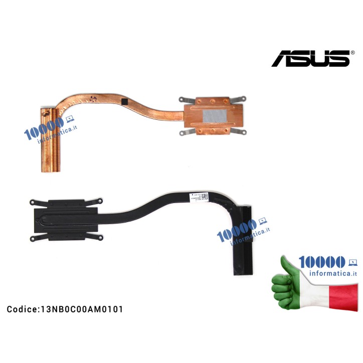Dissipatore Heatsink CPU ASUS ZenBook Flip UX360U UX360UA