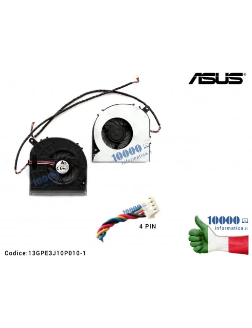 13GPE3J10P010-1 Ventola di Raffreddamento Fan CPU ASUS ET2400 Series 13GPE3J10P010-1