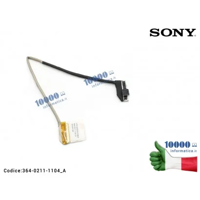 Cavo Flat LCD SONY SVS131 SVS13 V120 LVDS 2CH CABLE 364-0211-1104_A SVS13A100C SVS13118ECW SSVS131A11T