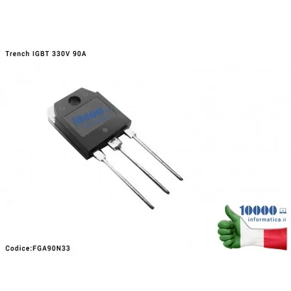 Transistor Trench IGBT 330V 90A FGA 90N33 FGA90N33T FGA9ON33 FGA90N33 TD FGA90N33TD TO3P