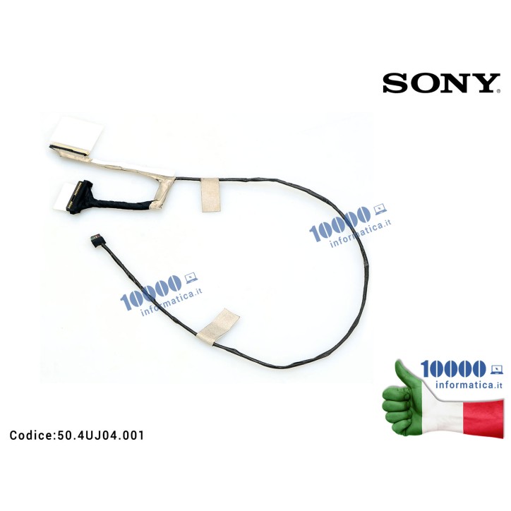Cavo Flat LCD SONY SVT13 SVT131 SVT131A11T SVT13117ECS SVT131100 50.4UJ04.001 Z30UUL