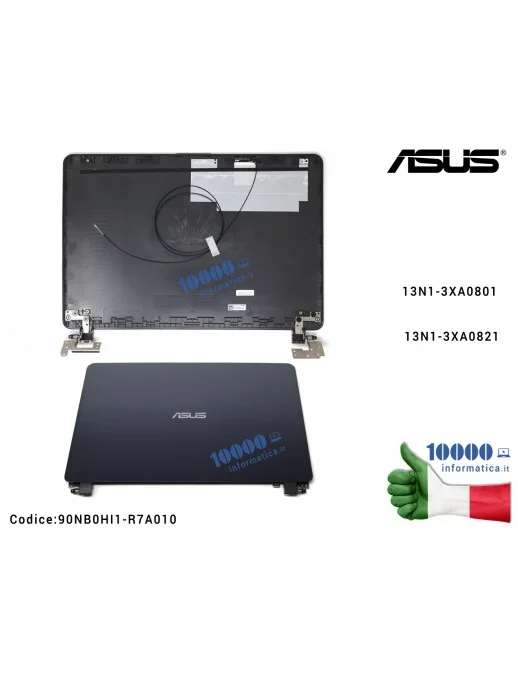 90NB0HI1-R7A010 Cover LCD ASUS VivoBook X507 (STAR GREY) X507U X507UA X507B X507MA 13N1-3XA0801 13N1-3XA0821