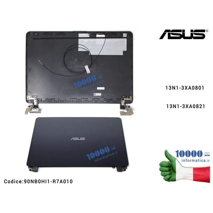 Cover LCD ASUS VivoBook X507 (STAR GREY) X507U X507UA X507B X507MA 13N1-3XA0801 13N1-3XA0821