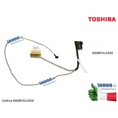 DD0BY2LC020 Cavo Flat LCD TOSHIBA Satellite U840 U845 DD0BY2LC020