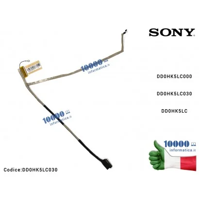 DD0HK5LC030 Cavo Flat LCD SONY Vaio SVE15 SVE151 SVE151E11T SVE151D11M SVE151C11M DD0HK5LC000 DD0HK5LC030 DD0HK5LC DD0HK5LC010