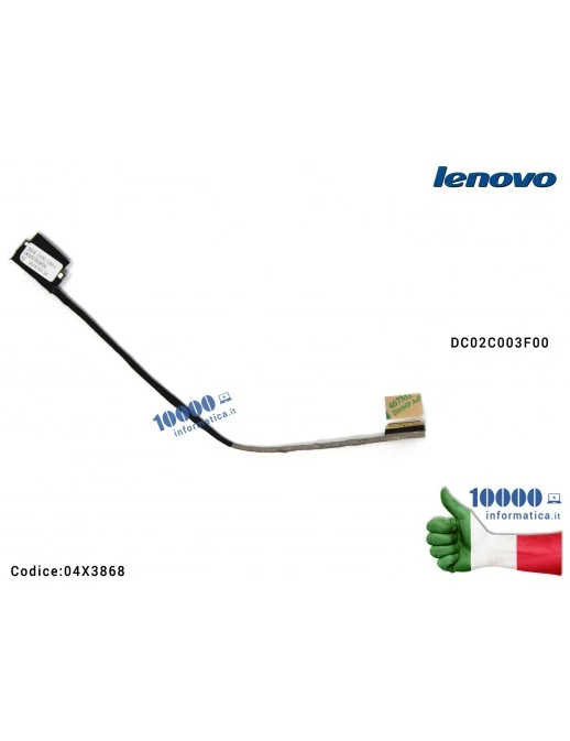 04X3868 Cavo Flat LCD LENOVO ThinkPad T440S T450S DC02C003F00