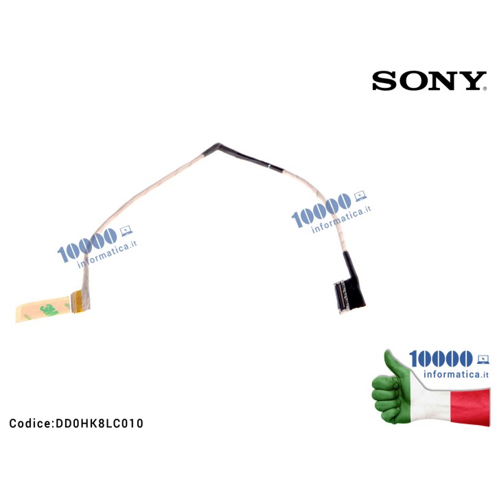 Cavo Flat LCD SONY SVF142A23T 142A24T 142A25T 142A29T SVF142 DD0HK8LC010