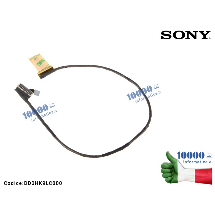 Cavo Flat LCD SONY SVF152 SVF152C29M SVF1521Q1EB SVF1521A1EW DD0HK9LC000 DD0HK9LC010 DD0HK9LC020