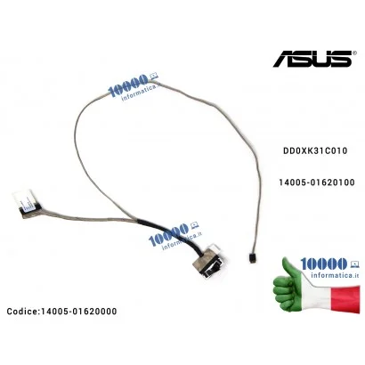 Cavo Flat LCD ASUS K401L K401UQ A401L K401LB K401U K401UB K401UQ DD0XK31C010 14005-01620100 14005-01620000