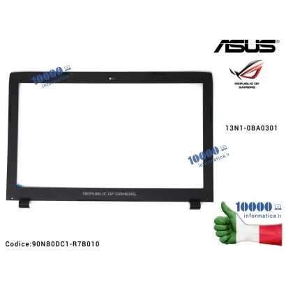 90NB0DC1-R7B010 Cornice Display Bezel LCD ASUS ROG Strix F53VD F53VW ZX53VW G553VW FX552VE FX553VD G553VD GL553VD GL553VE GL5...